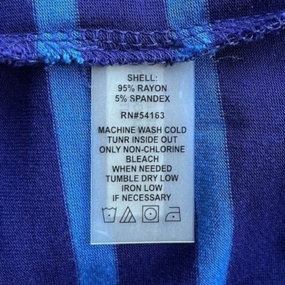 Calvin Klein Horizontal Blue Striped Sleeveless Sheath Dress 👗 - Picture 7 of 9